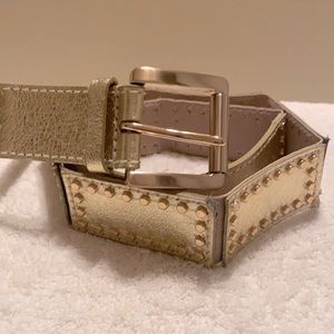 Michael Kors gold belt